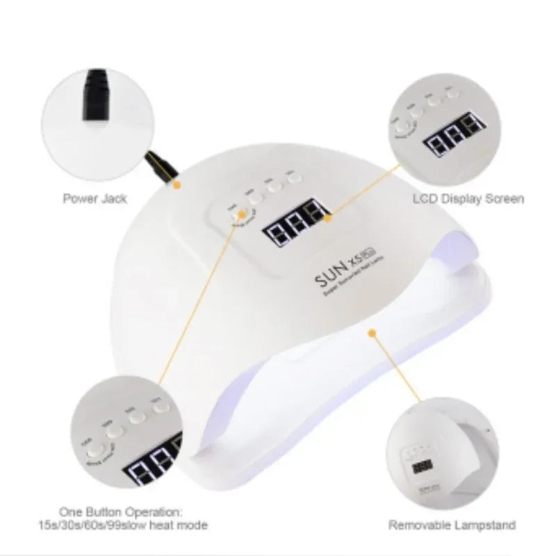 Lámpara de Uñas Manicure x5 UV LED